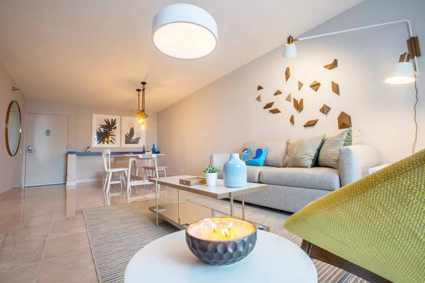 Elegant Suite living and common area