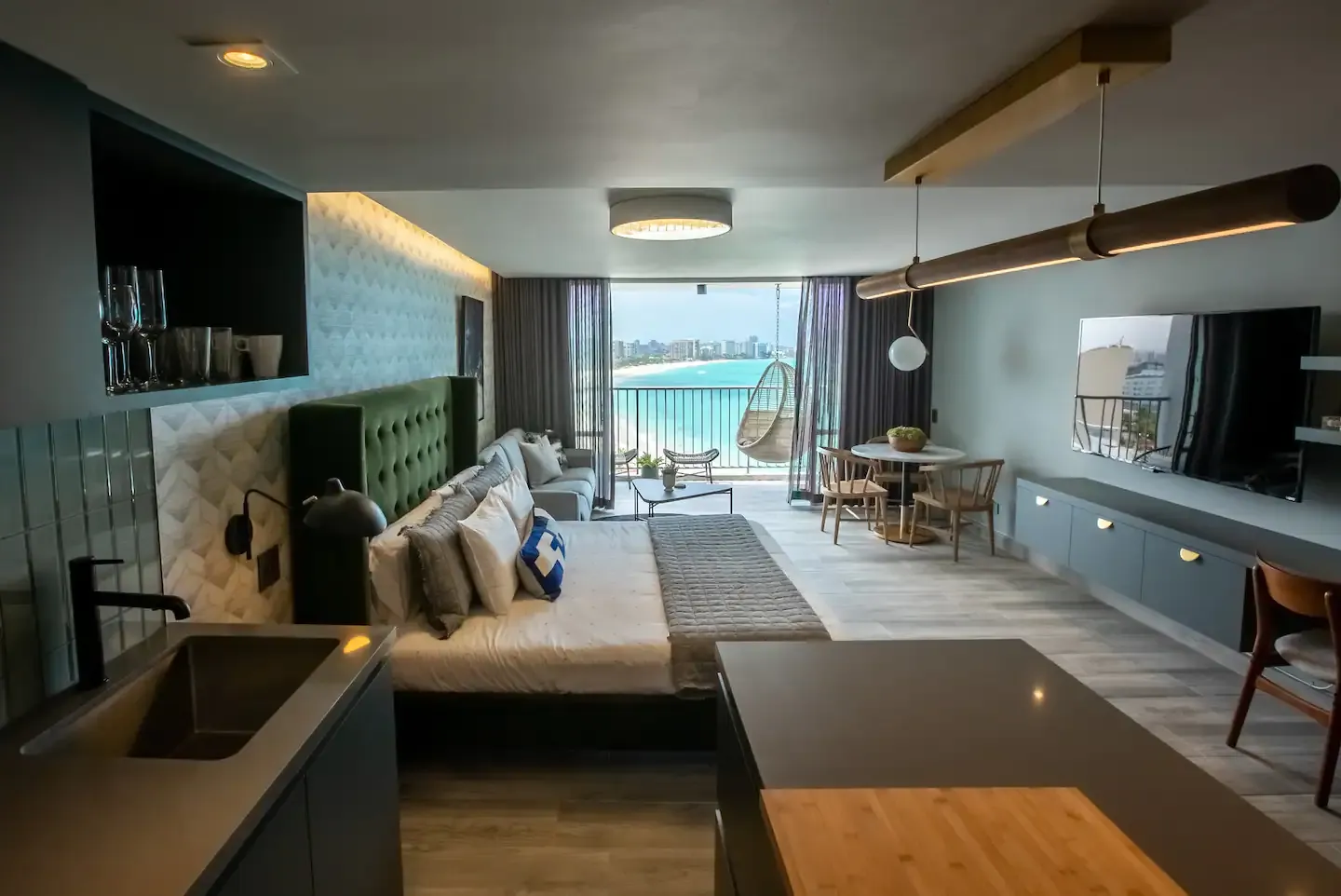 New Yorker living room and common area